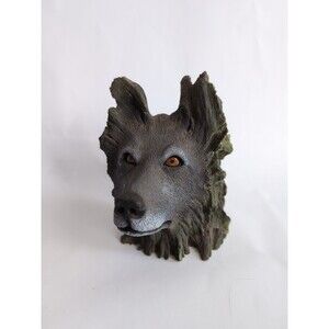 Bill Vernon Wolf 1997 Sculpture Figurine Vintage Gorgeous 4 3/4" high Rare